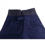 Галифе комсостава синие суконные с васильковыми кантами