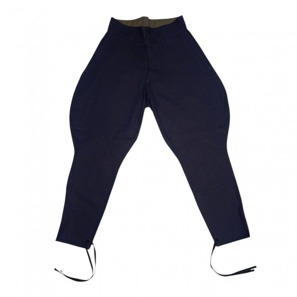 Шаровары солдатские РККА из синей х/б диагонали обр. 1935 г.