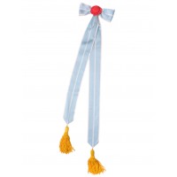 Лента ордена Богдана Хмельницкого 3 степени с бантом и кистями для боевого знамени