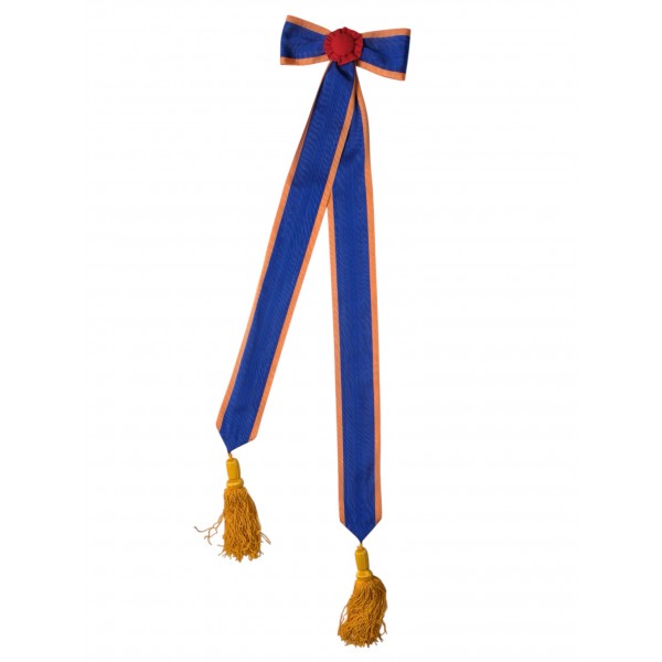 Лента ордена Кутузова 2 степени с бантом и кистями для боевого знамени