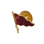 Флажок малый на кокарду Торгового флота СССР