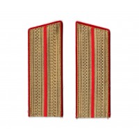 Погоны парадные младшего офицера морской пехоты и береговых частей ВМФ обр. 1969 г.