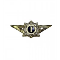 Нагрудный знак Классность офицерская МВД, 1 класс