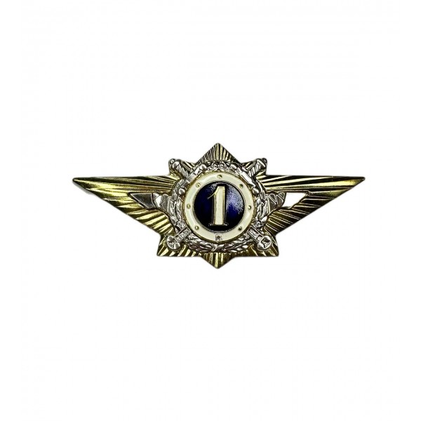 Нагрудный знак Классность офицерская МВД, 1 класс