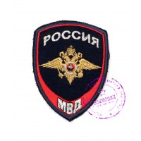 Нашивка Полиция Россия МВД (тип 2)