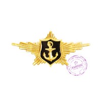Знак Роты Почетного Караула ВС РФ ВМФ алюминиевый