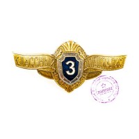 Знак "Специалист 3 класса" ВС РФ 