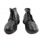 Ботинки солдатские кожаные с гладкой подошвой (тип 2)