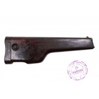 Бакелитовая кобура с кожаным ремешком для пистолета Стечкина