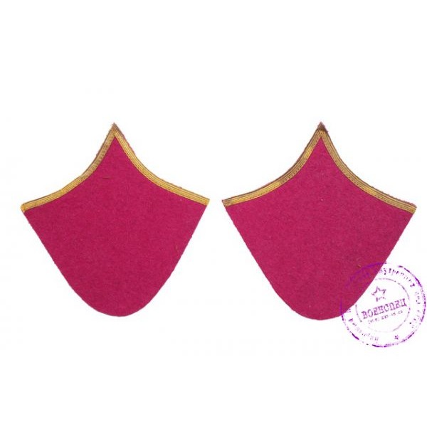 Петлицы на шинель комсостава пехоты РККА обр. 1935 г.