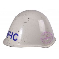 Стальной шлем СШ-68 в окрасе МЧС
