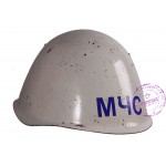 Стальной шлем СШ-68 в окрасе МЧС