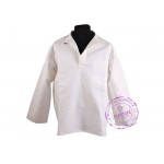 Комплект рабочего платья РККФ из белой парусины