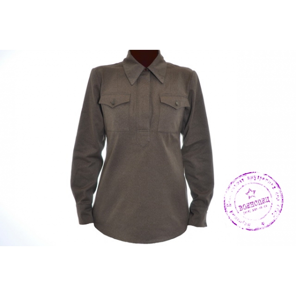 Гимнастерка женская х/б обр. 1935 г.